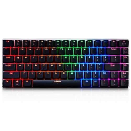 AJazz AK33 82 Keys RGB Backlit Detachable USB Wired Mechanical Gaming Keyboard AJazz AK33 82 Keys RGB Backlit Detachable USB Wired Mechanical Gaming Keyboard