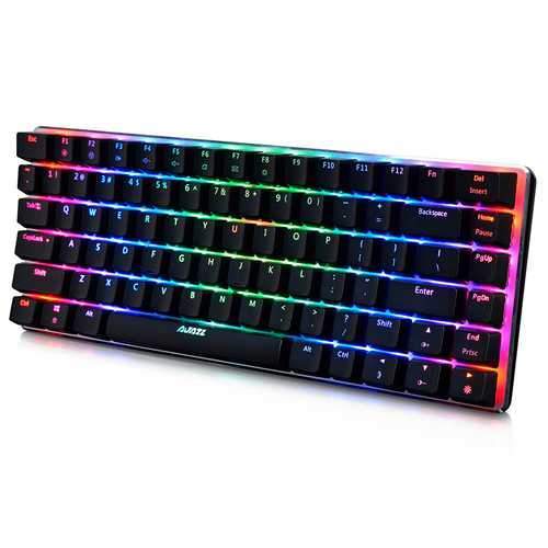 AJazz AK33 82 Keys RGB Backlit Detachable USB Wired Mechanical Gaming Keyboard AJazz AK33 82 Keys RGB Backlit Detachable USB Wired Mechanical Gaming Keyboard