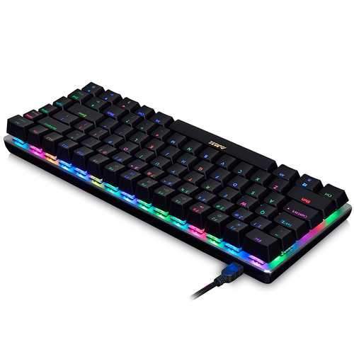 AJazz AK33 82 Keys RGB Backlit Detachable USB Wired Mechanical Gaming Keyboard AJazz AK33 82 Keys RGB Backlit Detachable USB Wired Mechanical Gaming Keyboard