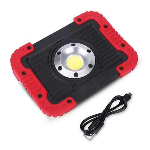 10W Portable USB Rechargeable LED COB Camping Light Outdoor Flood Light for Hiking Fishing 10W Portable USB Rechargeable LED COB Camping Light Outdoor Flood Light for Hiking Fishing