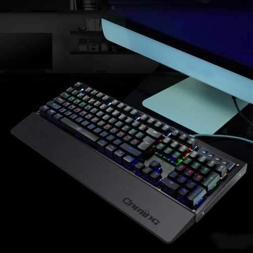 104 Keys Blue Switch USB Wired Backlit Mechanical Computer Gaming Keyboard 104 Keys Blue Switch USB Wired Backlit Mechanical Computer Gaming Keyboard