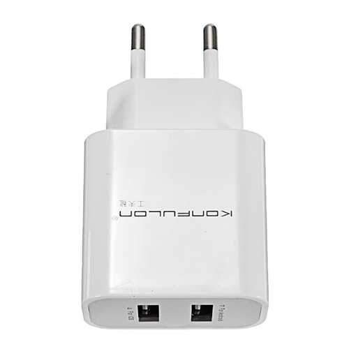 Konfulon C18 double ports 5V 2.4A Micro USB Charger