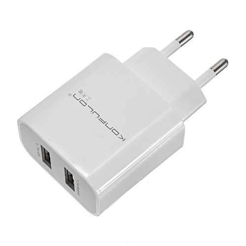 Konfulon C18 double ports 5V 2.4A Micro USB Charger