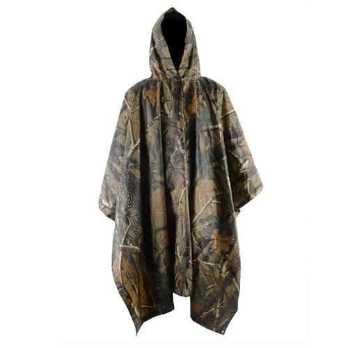 Outdooors Camping Camouflage Rain Coat Waterproof Jungle Poncho For Hunting