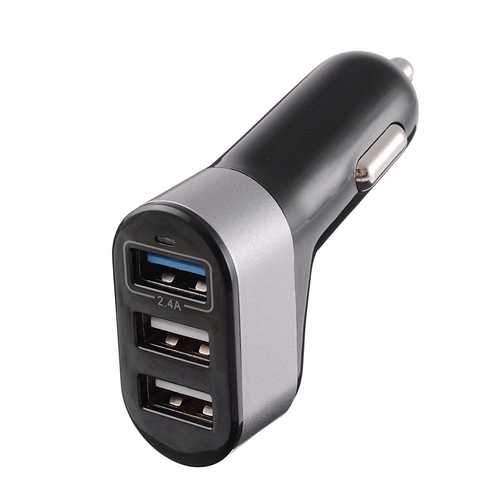 30W 3 USB Port 2.4A Smart Quick Charge Car Charger for Samsung HUAWEI iPhone