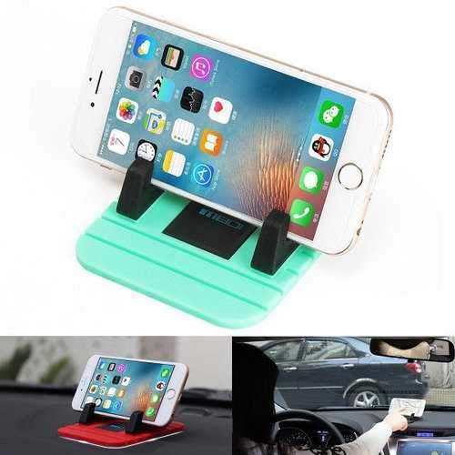 REMAX Non-Slip Soft Silicone Car Pad Desktop Mount Stand Charger Holder For iPhone Samsung GPS