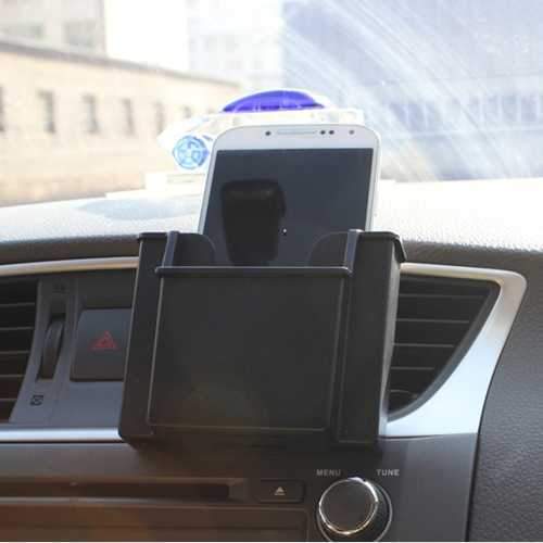 Universal Car Air Vent Mount Dashboard Phone Holder Sundry Storage Box Organizer