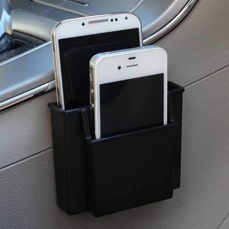 Universal Car Air Vent Mount Dashboard Phone Holder Sundry Storage Box Organizer