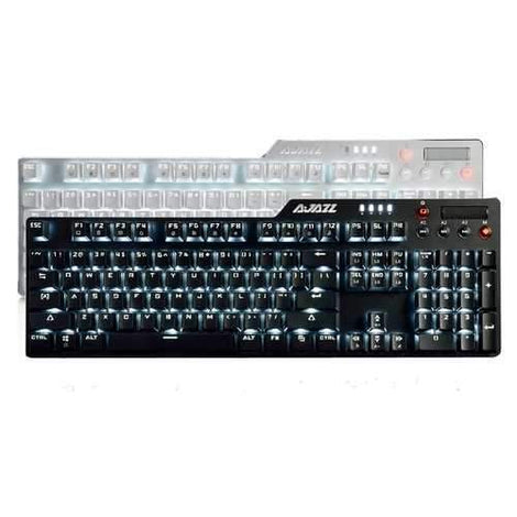 AJazz AK35i Assassin  104 Keys NKRO Wired White Backlit Mechanical Gaming Keyboard