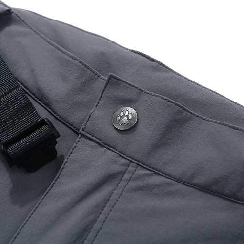 Mens Outdooors Elastic Detachable Waterproof Pants Quick Drying Breathable Climbing Trouser