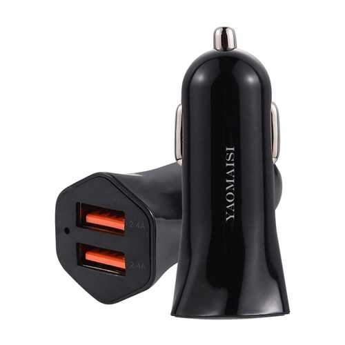 YAOMAISI 4.8A Dual USB Fast Car Charger For iPhone X 8Plus OnePlus 5 Xiaomi Mi6 Redmi Note 4 Mi A1