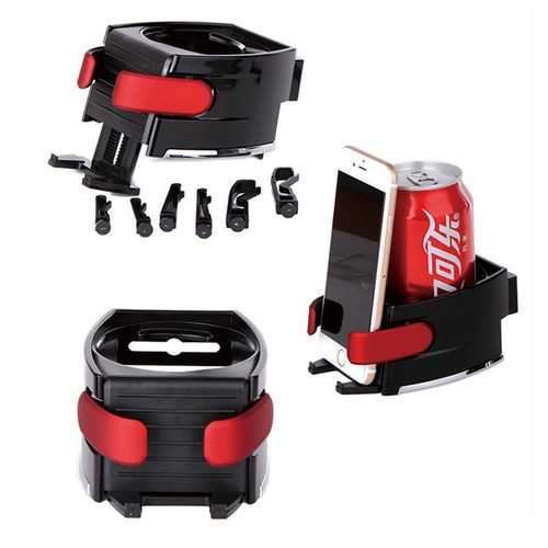 Multifunctional 360 Degree Rotation Car Air Vent Holder Phone Stand Drink Coffee Water Cup Bottle