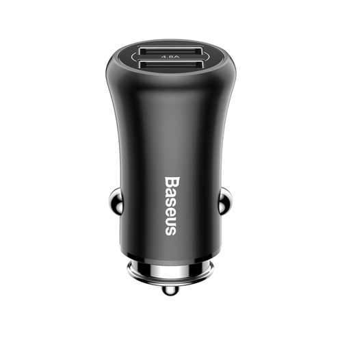 Baseus 4.8A Dual USB Ports Fast Car Charger For iPhone X 8Plus Oneplus5 Xiaomi 6 Mi A1 Tablet