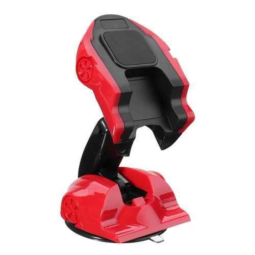 360 Degree Rotation Foldable Car Sucker Dashboard Holder Magnetic Phone Stand for iPhone Samsung