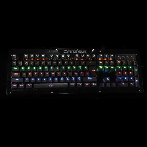 104Keys Blue Switch LED Backlight Mechanical Gaming Keyboard With Hand Holder USB Wired