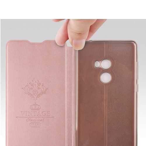 Mofi Flip PU Leather With Smart Sleep Stand Protective Case for Xiaomi Mi MIX 2