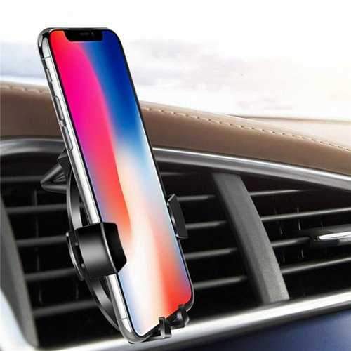 Universal Upgraded 360 Degree Protection Gravity Auto Lock Car Phone Holder Stand for Mobile Phone