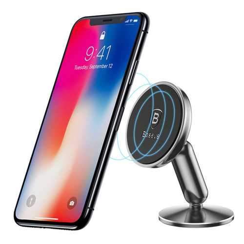 Baseus Metal Powerful Magnetic Car Dashboard Phone Holder Stand for Samsung Xiaomi Mobile Phone