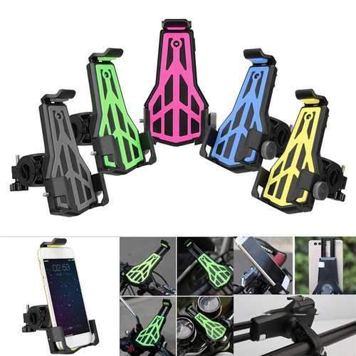 Universal Adjustable Clip Motorcycle Mount Bicycle Bike Handlebar Phone Holder for Mobile Phone