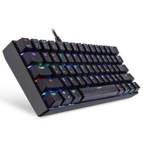 Motospeed CK61 Kailh BOX Switch Detachable Type-C 61-Key NKRO RGB Mechanical Gaming Keyboard