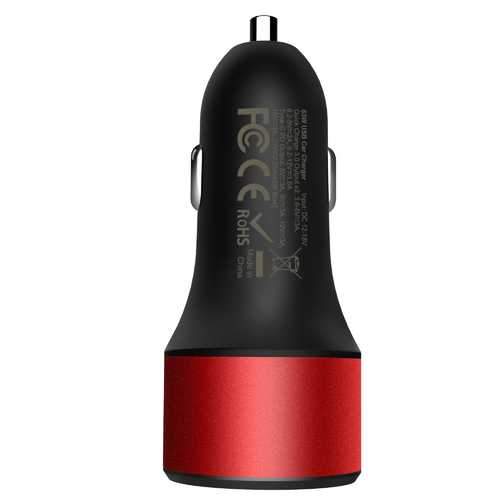 NILLKIN DUOS Fast Car Charger Quick Charge 3.0 45W PD Dual USB Car Charger for Samsung S9 Xiaomi