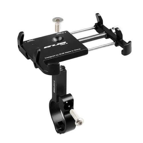 GUB PRO2 Metal Shockproof Anti-slip Bicycle Bike Holder Handlebar Mount for Cell Phone 3.5-6.2 inch