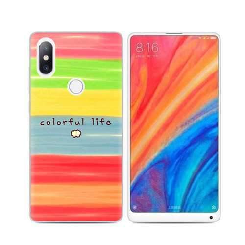 Bakeey Ultra-thin Cartoon Painting Soft TPU Protective Case for Xiaomi Mi MIX 2S