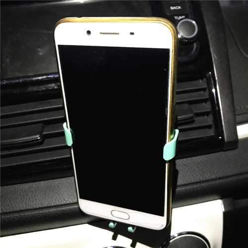 Universal Gravity Linkage  Auto Lock Car Mount Air Vent Holder for iPhone8 X Xiaomi Mobile Phone