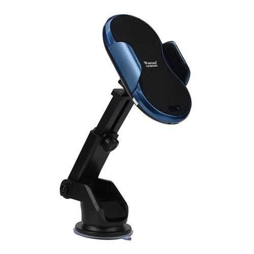 Bakeey Infrared Induction Auto Lock Qi Wireless Fast Charge Suction Cup Car Mount Phone Holder