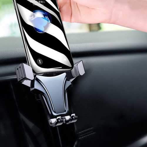 Universal Metal Gravity Auto Lock Multi-angle Rotation Car Air Vent Holder for Xiaomi Mobile Phone