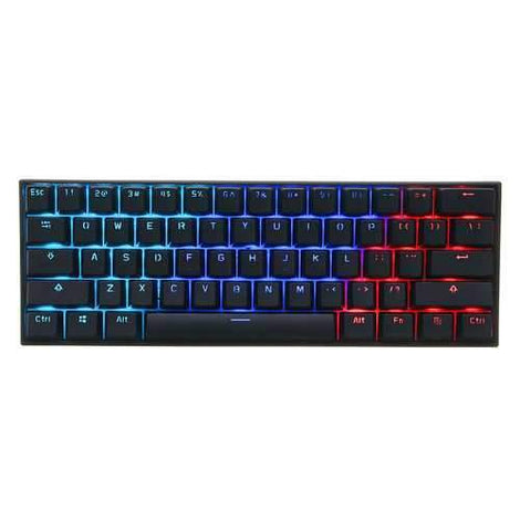 [Gateron Switch]Anne Pro 2 60% NKRO bluetooth 4.0 Type-C RGB Mechanical Gaming Keyboard