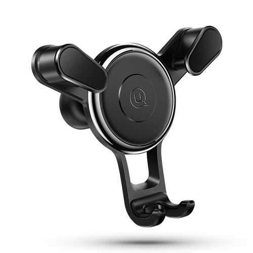 USAMS Spring Clip Multi-angle Rotation Car Mount Air Vent Holder for Samsung Xiaomi Mobile Phone