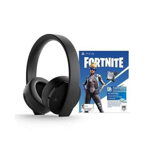 PS4 Gold Wls Hdst Blk Fortnite