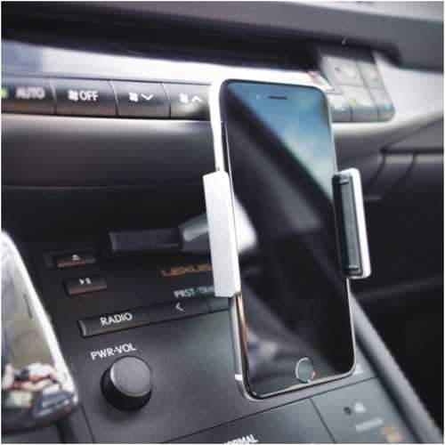 Alightstone Universal 360 Rotation CD Slot Car PhonE-mount Holder for 3.5-5.5 inch Cell Phone