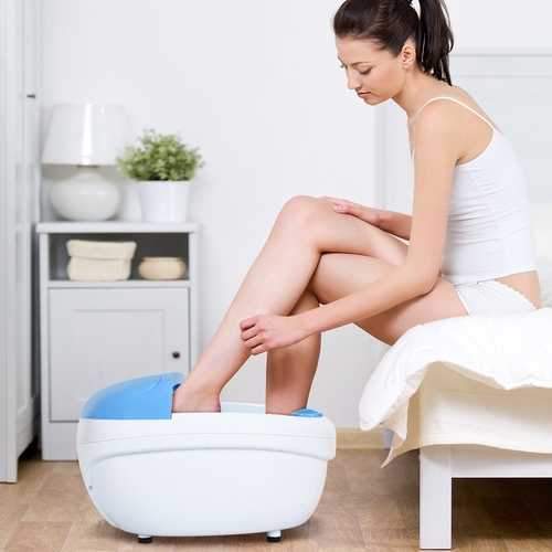 Bubble Vibration Foot Bath Massager