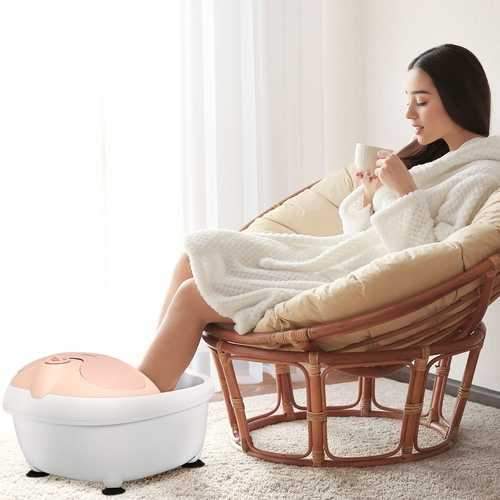 Spa Bubble Vibration Bath Foot Massager