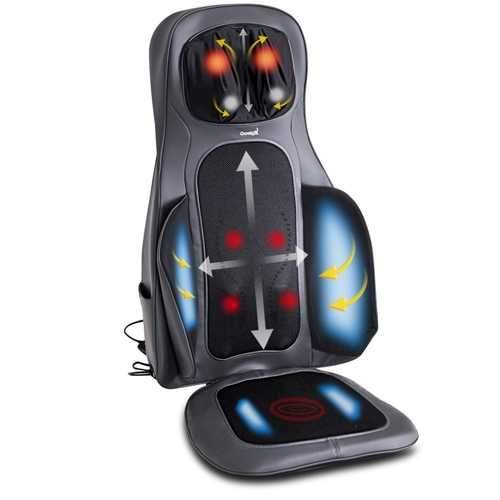 Air Patented Compression Shiatsu Neck and Back Massage Cushion