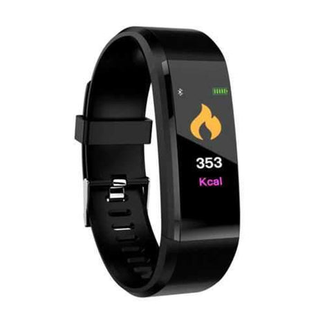 115plus Bluetooth Smart Watch - Black