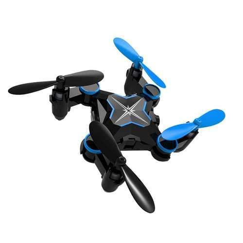 Folding Mini Drone - WiFi Real-time (Blue)