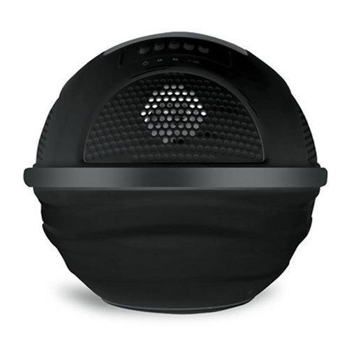 Aqua Blast Bluetooth Floating Pool Speaker System with Built-in Rechargeable Battery and Wireless Music Streaming (Black Color)