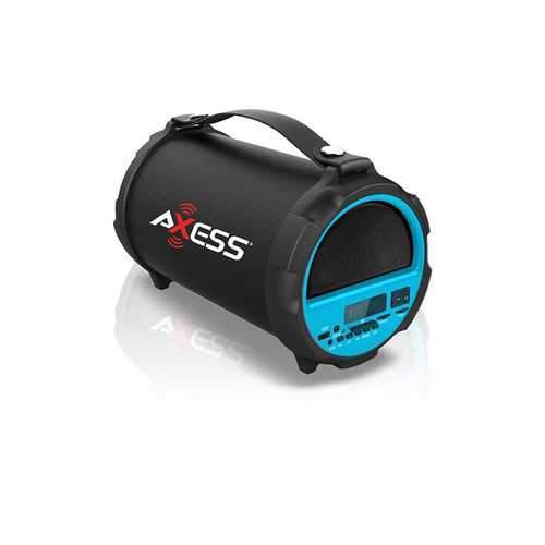 AXESS Bluetooth In-Outdoor 2.1 Hi-Fi Cylinder Loud Speaker  Built-In 4